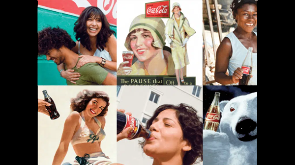 Advertisement of CocaCola