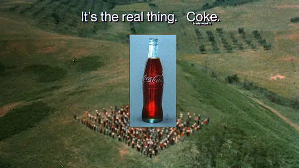 An old Coke Ad.